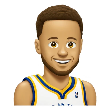 Stephen curry qui rit  sticker