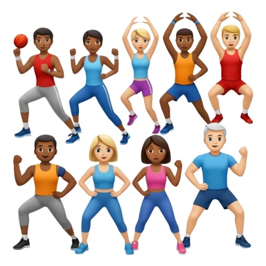 community fitness events sticker