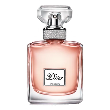 miss dior parfume sticker