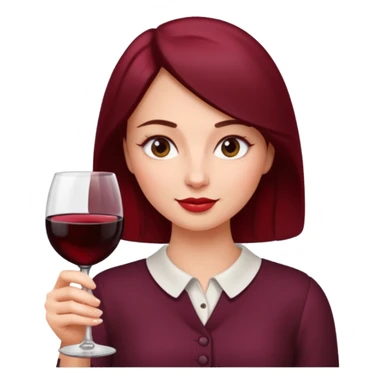 naga polska kobieta z winom sticker