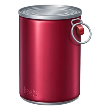 can of beets  sticker