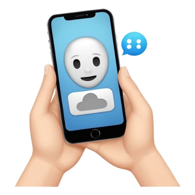 Ghosting texting sticker
