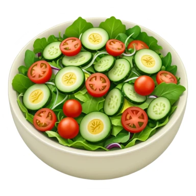 bowl of salad sticker