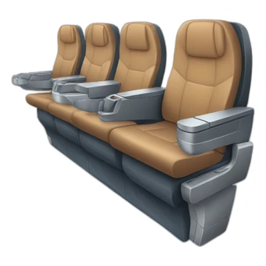 Airplane seat sticker