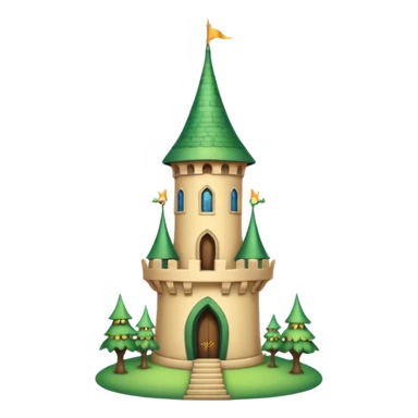 Elf Tower Paris sticker