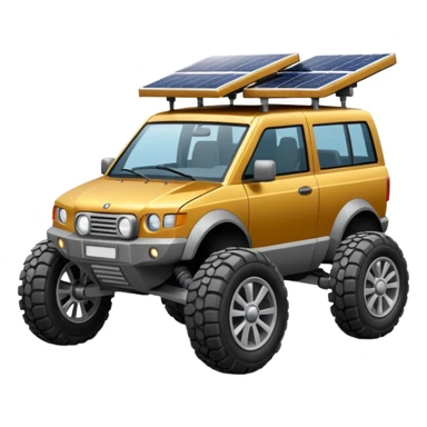 Sojourner – small, boxy rover with 6 wheels sticker