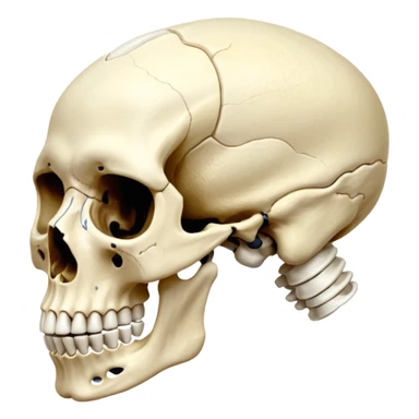 Hueso coxal y articulacion de la cadera  sticker