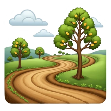 country road sticker