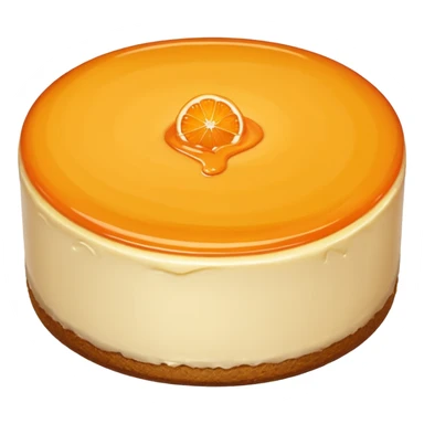 orange cheesecake sticker
