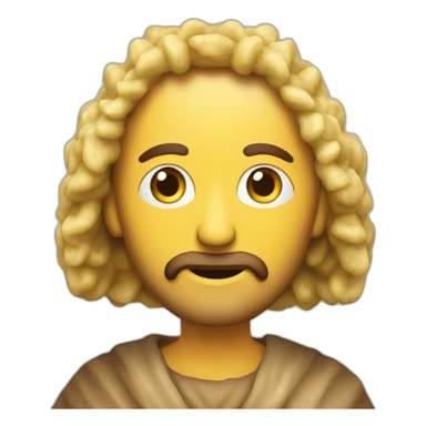 jésus qui mange un tacos sticker