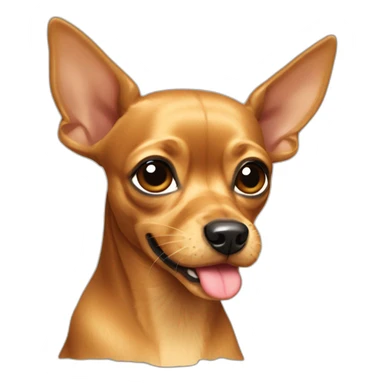 Russian toy terrier sticker