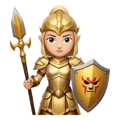 clash of clan royal champion sticker