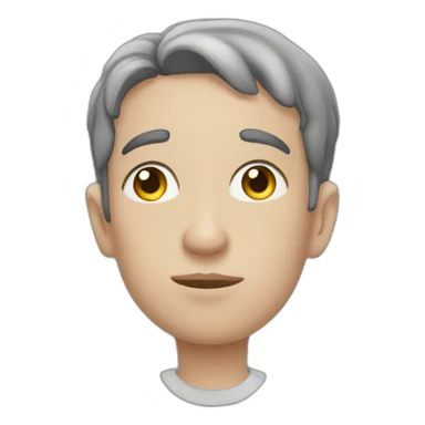 Garçon pensif sticker