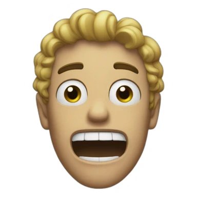 2-D cantando sticker