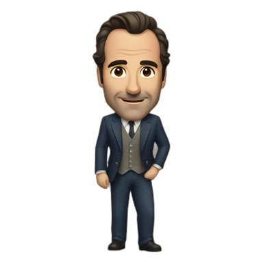 Jean dujardin sticker