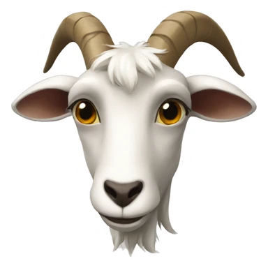 whispering goat sticker