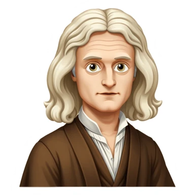 Isaac newton  sticker