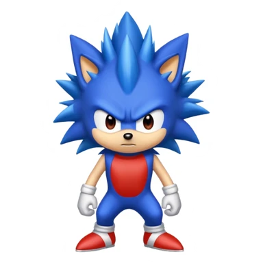 Faz o Shin sonic sticker
