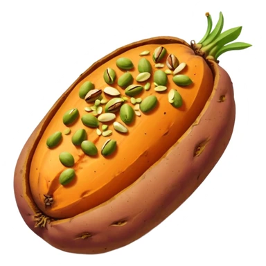 Patatine dolci con pistacchio  sticker