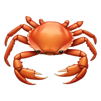 Crab sticker