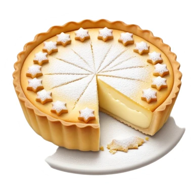 Ricotta cheese tart  sticker