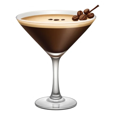 espresso martini emoji sticker