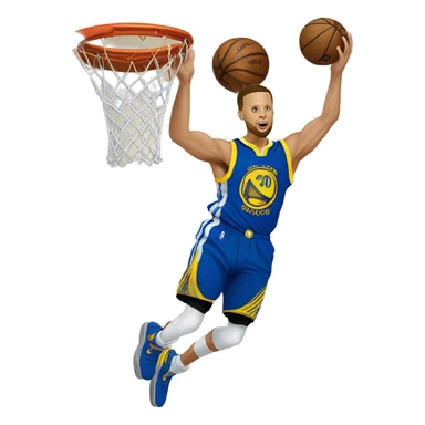 Stephen curry's dunk sticker