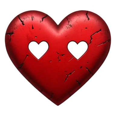 punk heart sticker