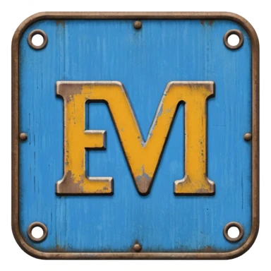 DISTRICT SIGN sticker