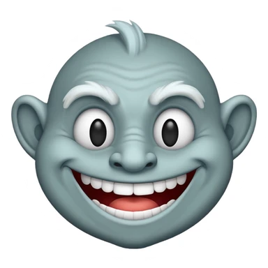 A TROLL FACE EMOJI sticker