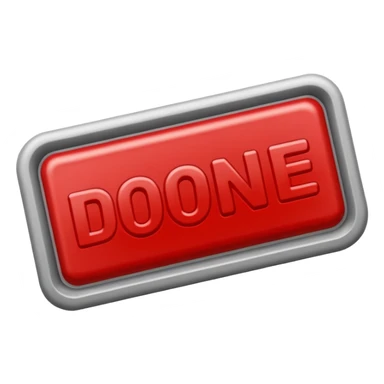 I want to make stamp describing “done” sticker