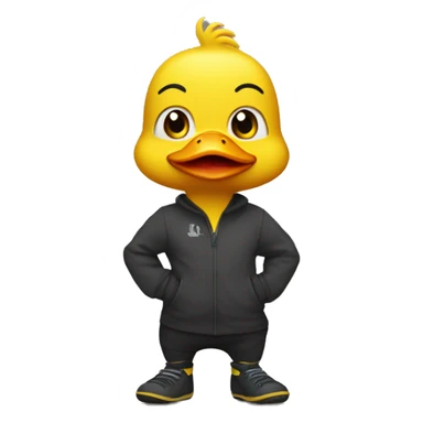 Little ducky crossfiter sticker
