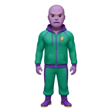 Thanos in squid game sticker