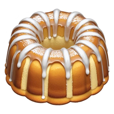 vanilla bundt cake sticker
