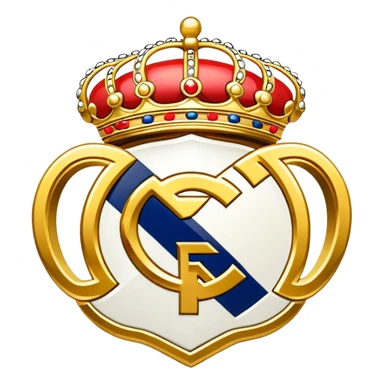 Réal Madrid logo sticker
