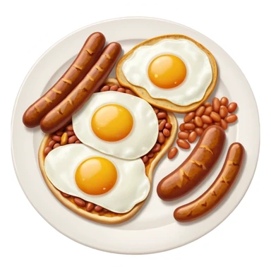 english breakfast sticker