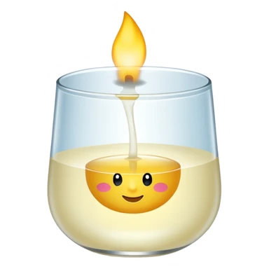 Vela aromática sticker