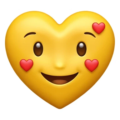 emoji amoureux en 3D ultra HD 4K sticker