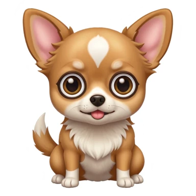 Mind blown chihuahua  sticker