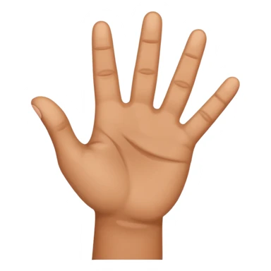 YVL hand sign sticker