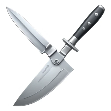 knife verticle  sticker