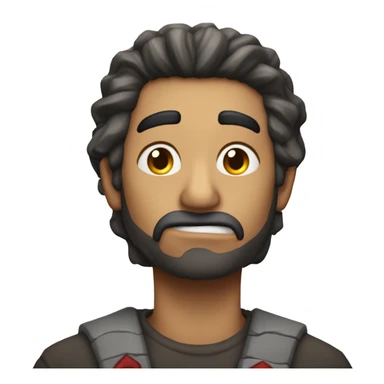 Corazon mitad piedra y mitad sano sin rostro sticker