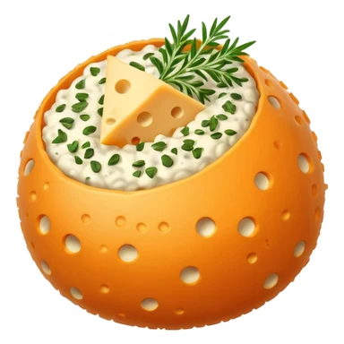 Cheese ball ￼ sticker