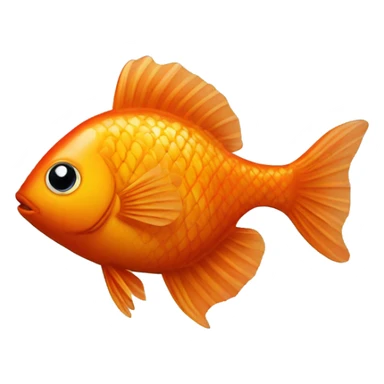 un poisson avec des coeur sticker