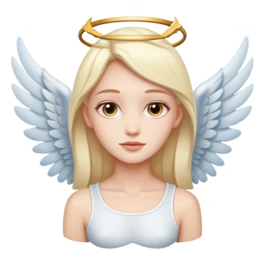 cusion foundation with angelic wing sticker