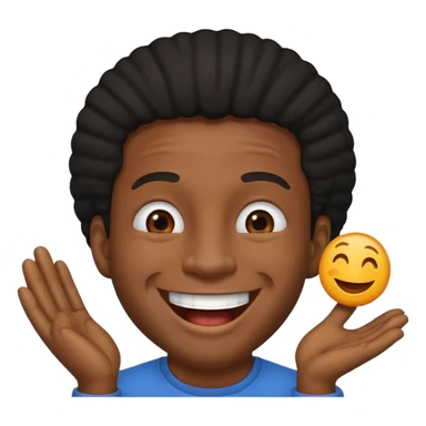 black man farting  sticker