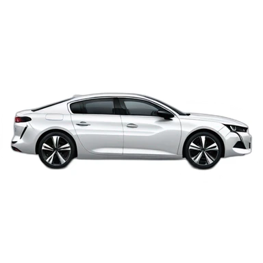 Peugeot 508 2018 White sticker