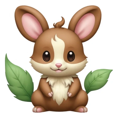 Teddiursa-Minccino-Floragato-fusion  sticker