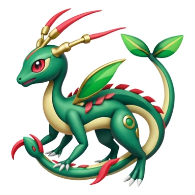 Meloetta-Rayquaza-Chatot-Pokémon-Fakémon-creature sticker