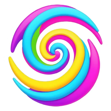 Techno/EDM musique mix color sticker